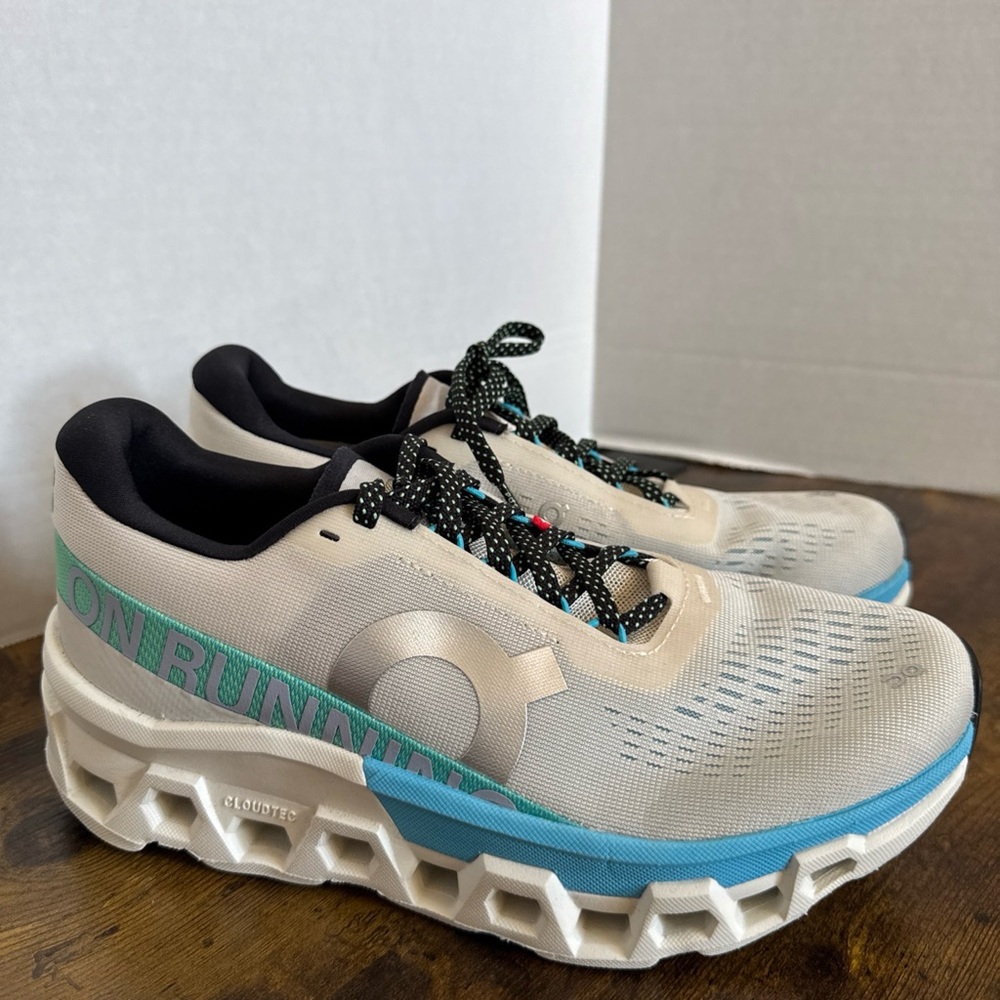 ON Running Cloudmonster 2 ON Cream Horizon Women Road Running Shoes NEW